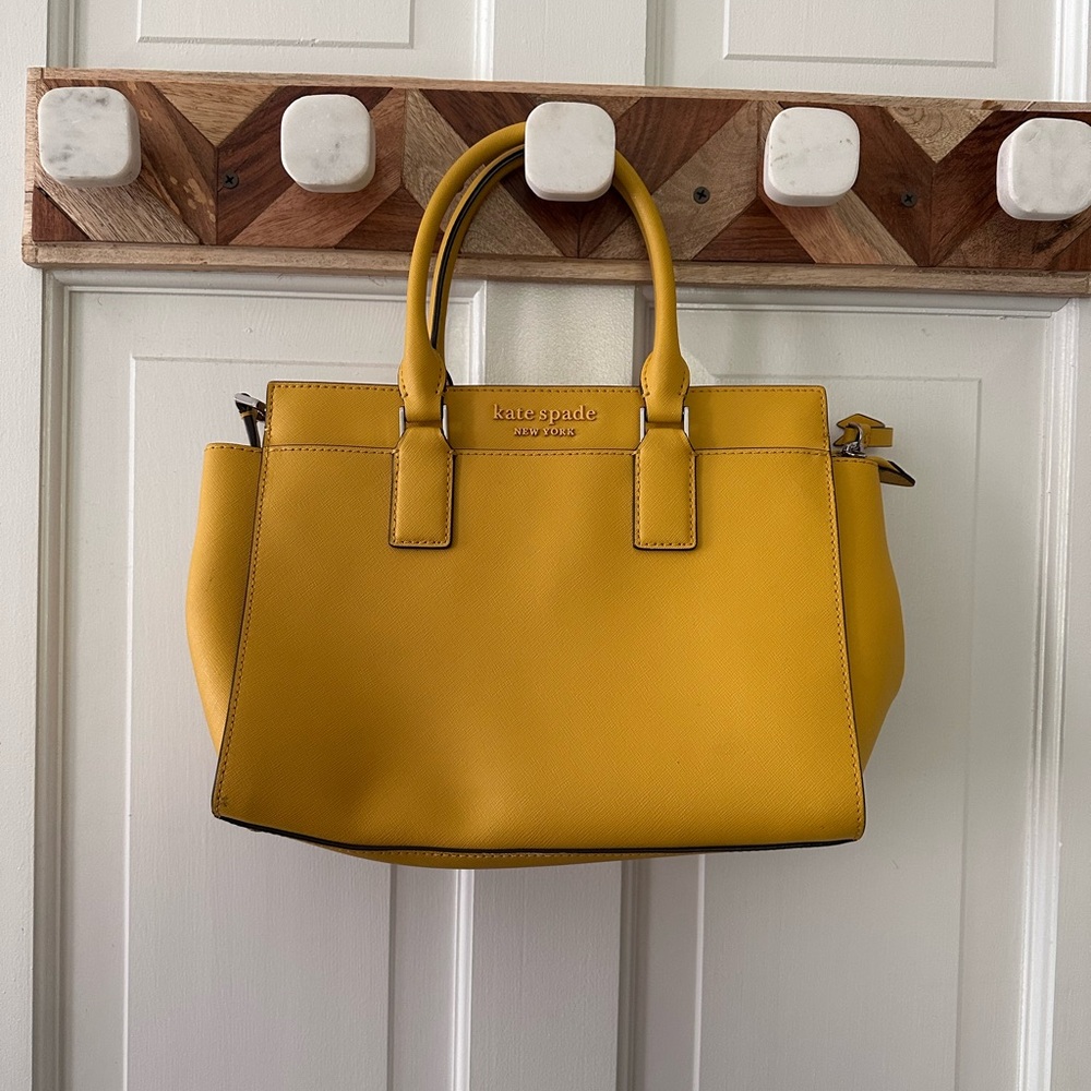 Kate Spade Mustard Yellow Satchel